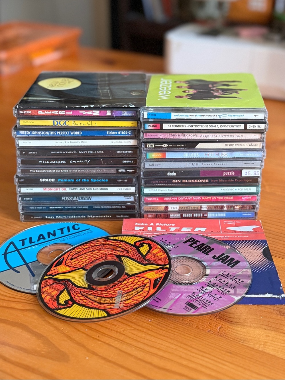 Vintage 80s 90s 00s alternative rock music CDs lot of 28